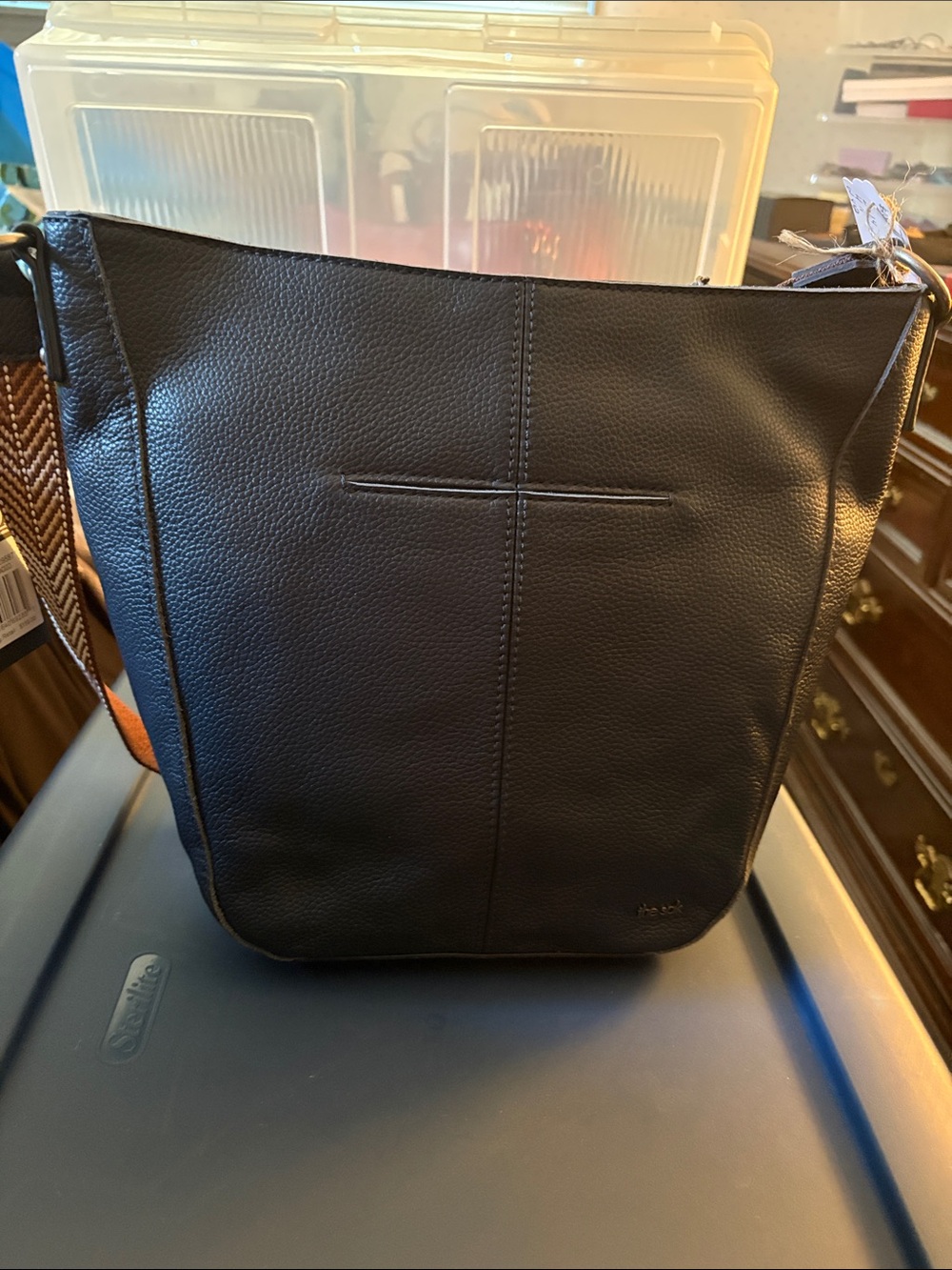 The Sak Lucia Tote in Indigo - Picture 4 of 10